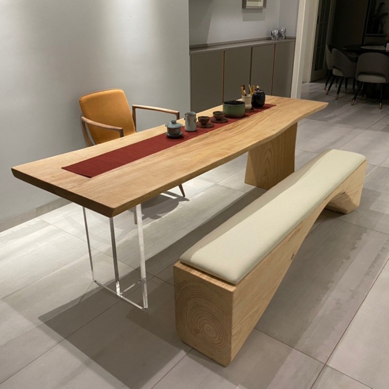 Nordic Solid Wood Acrylic Floa - Office Furniture 评论和价格