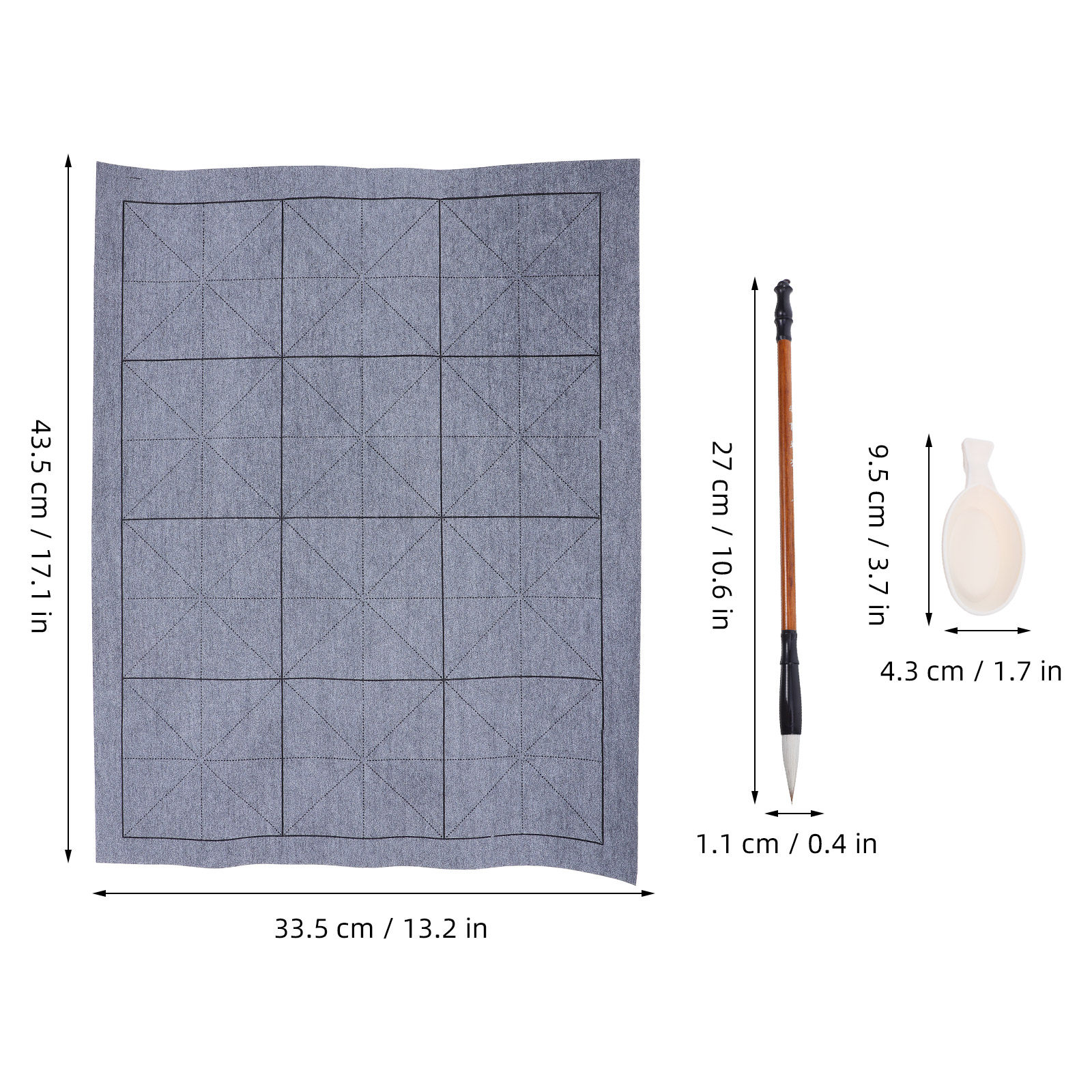 1Set Water Writing Cloth Roll  - Writing Tools 评论和价格