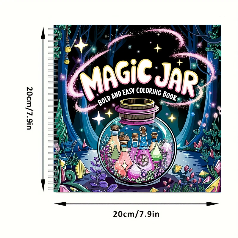Coloring Book Magic Jar for Ad - School Supplies 评论和价格
