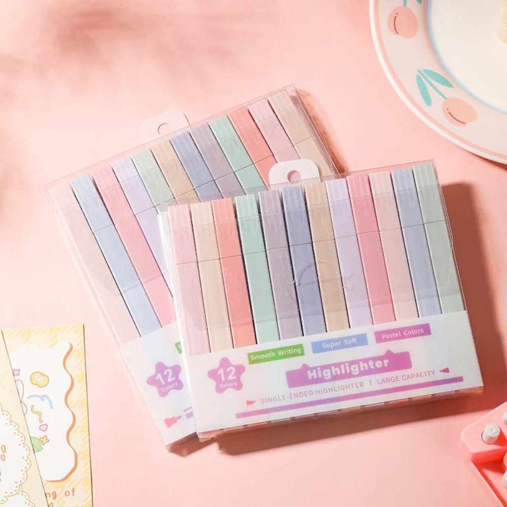 Double Headed Highlighter Pens - Pastel Highlighter Set Double Ended 评论和价格