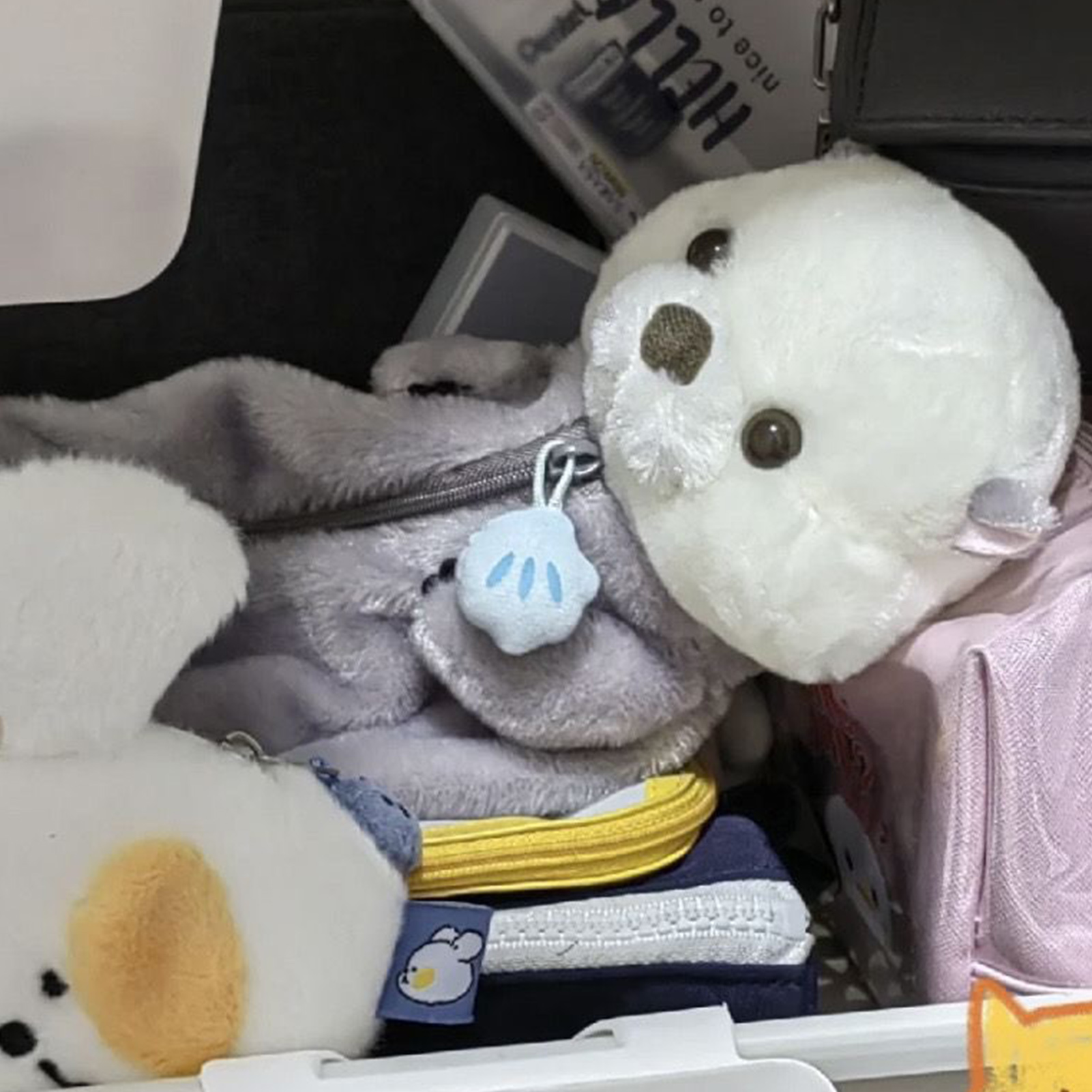 Creative Plush Toy Pencil Case - School Supplies 评论和价格