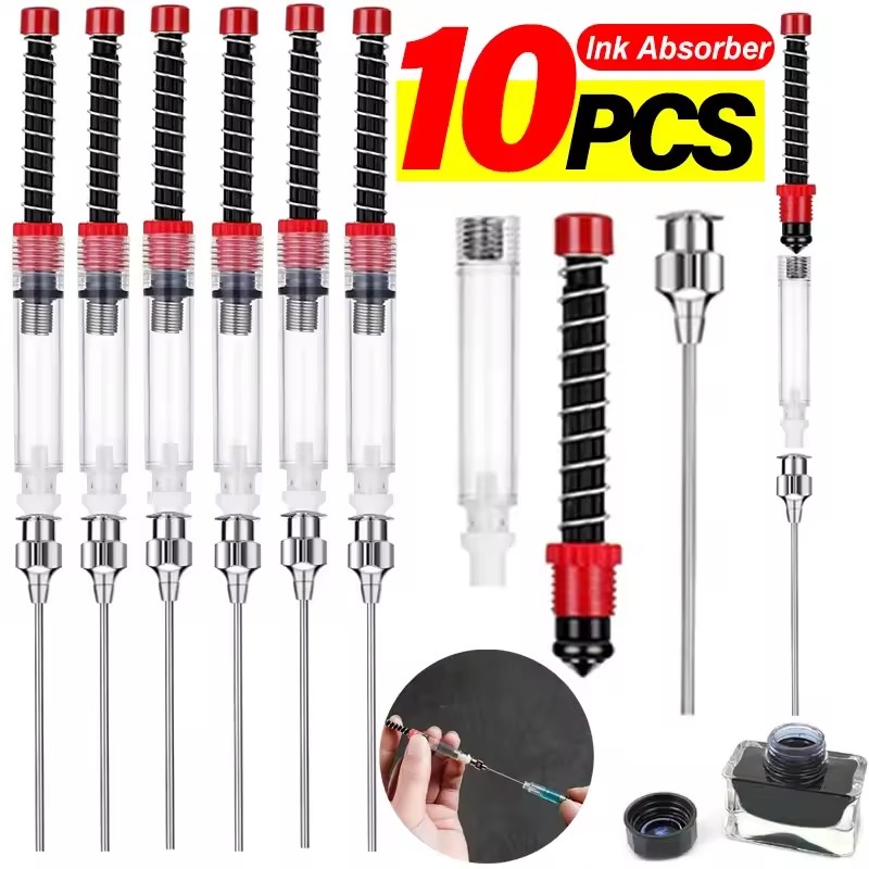 1-10PCS Fountain Pen Ink Absor - School Supplies 评论和价格
