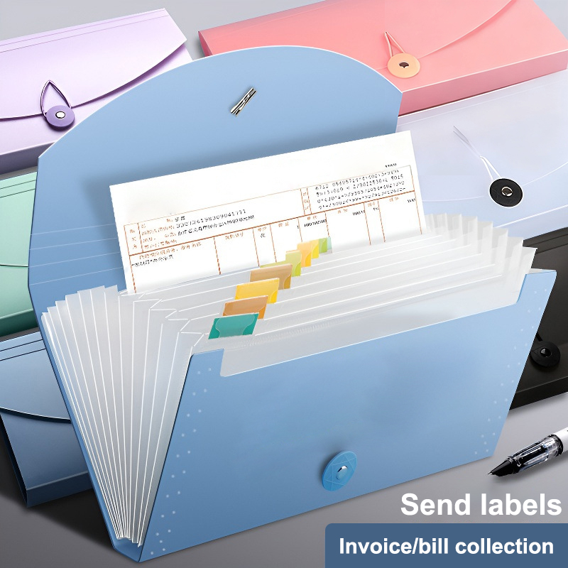 13 Pocket Expanding File Folde - Expandable Accordion File Folder 13 Pockets 评论和价格