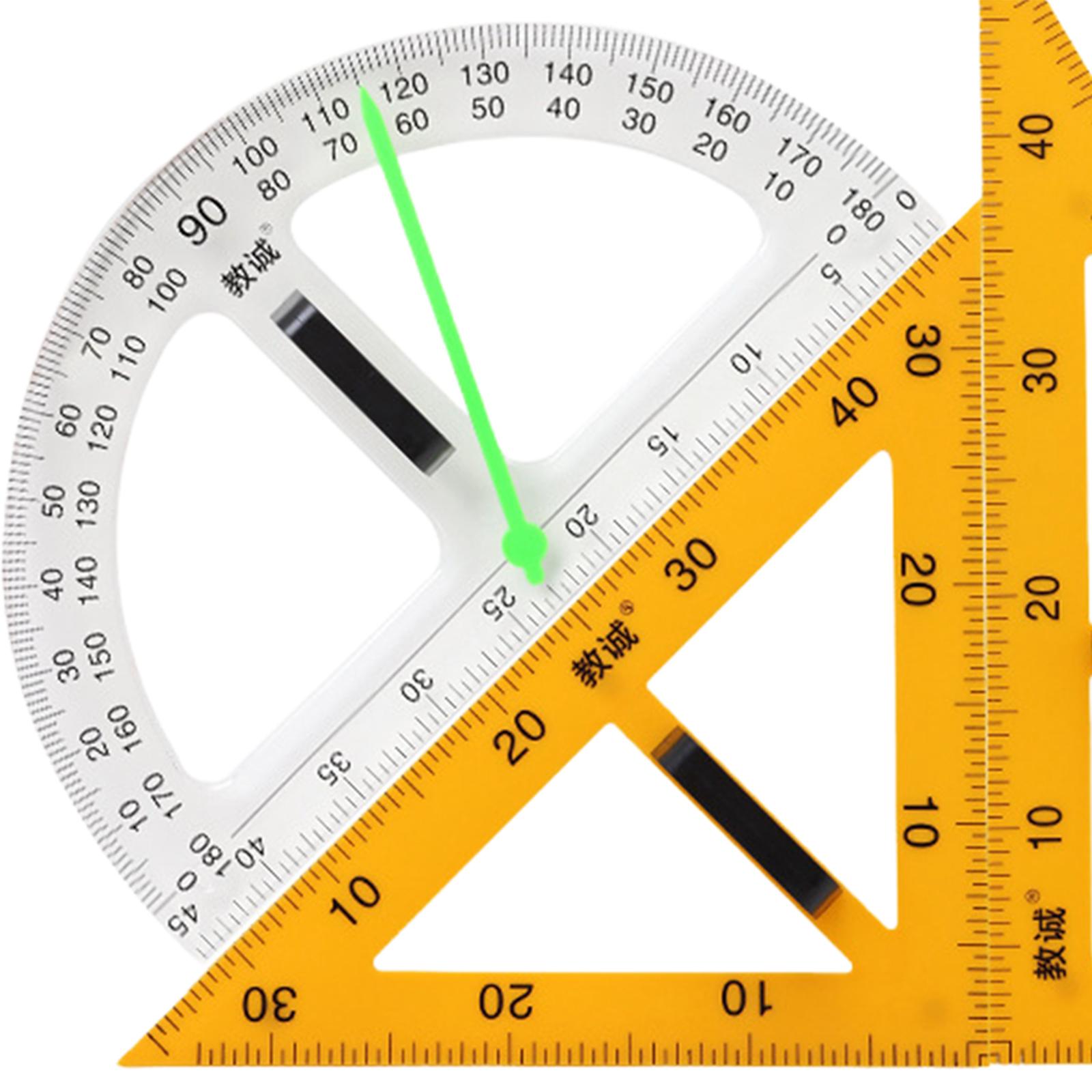 Math Geometry Ruler Set for Bl - Math Geometry Set With Compass 评论和价格