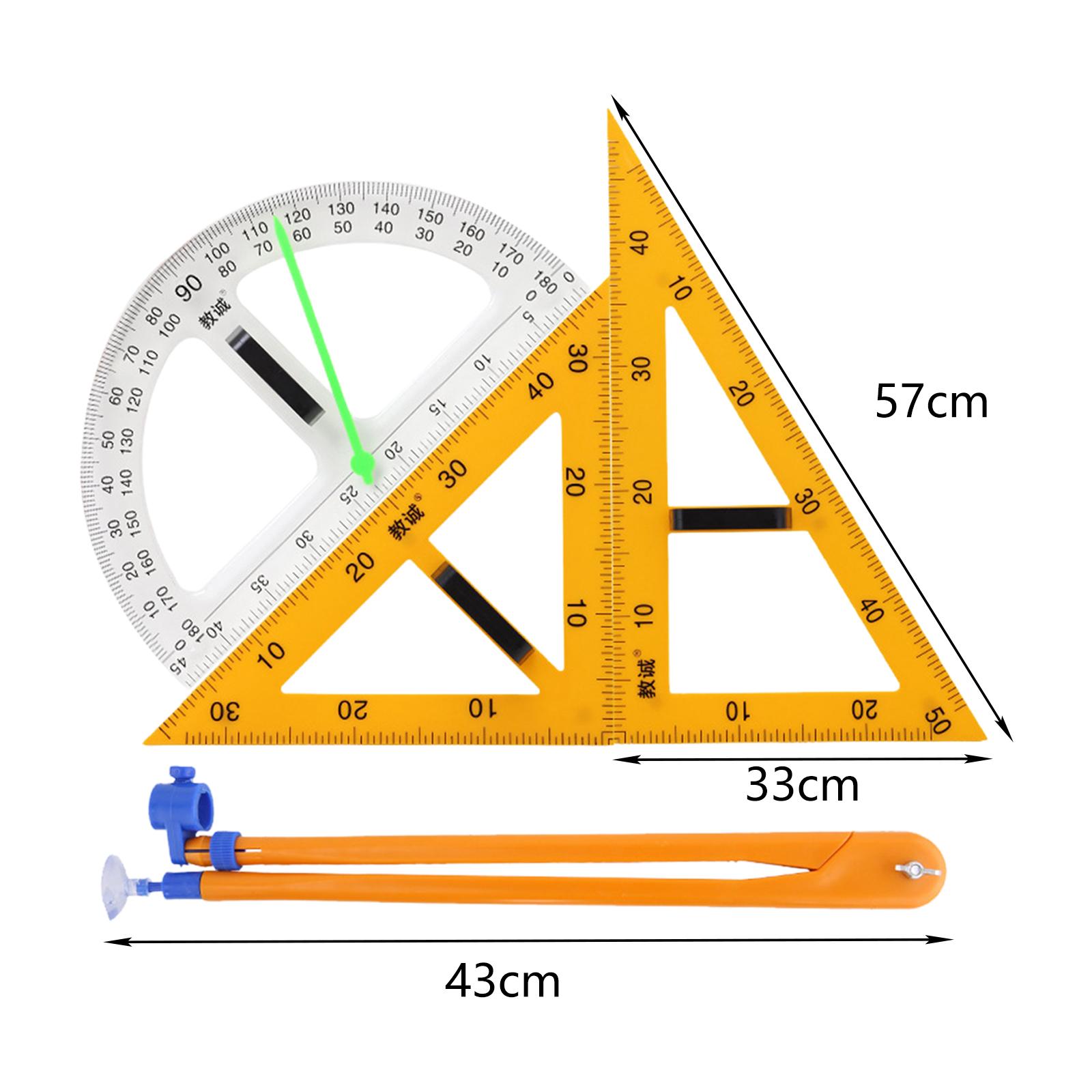 Math Geometry Ruler Set for Bl - Math Geometry Set With Compass 评论和价格