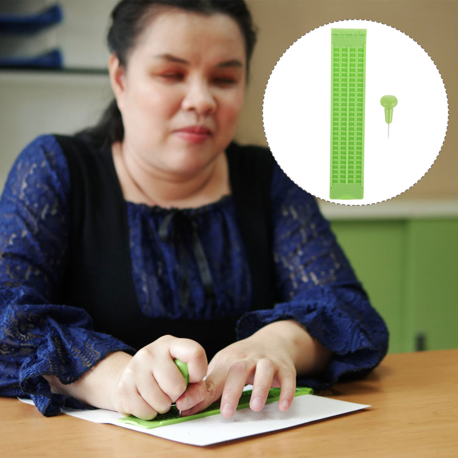 1 Set Plastic Writing For Blin - Writing Tools 评论和价格
