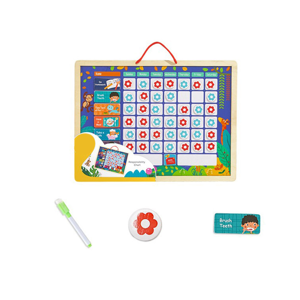 Kids Educational Magnetic Resp - Kids Magnetic Reward Chart Board 评论和价格