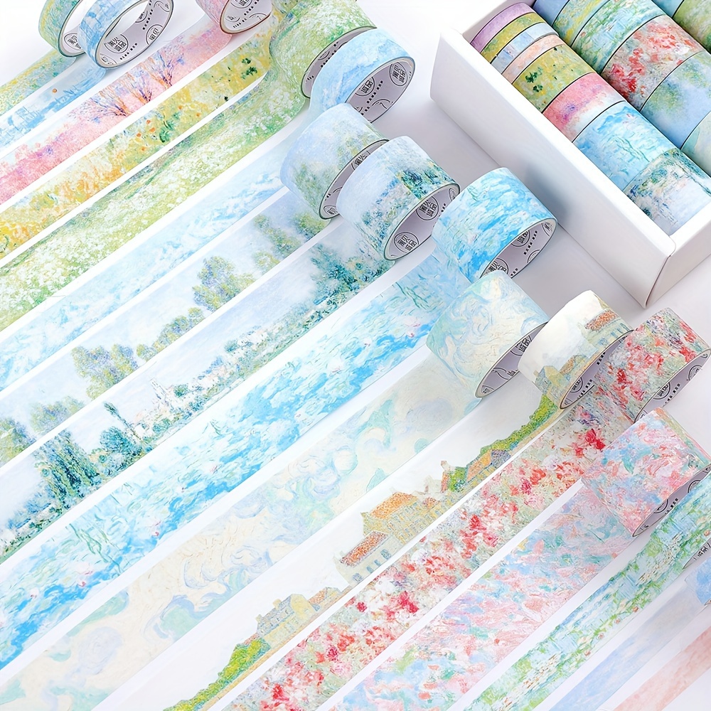 20 Rolls Vintage Garden Washi  - School Supplies 评论和价格